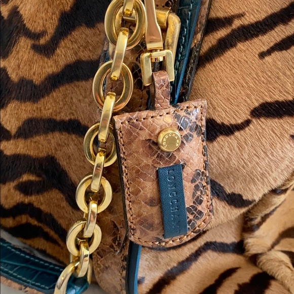 LONGCHAMP | Limited Edition Exotics Shoulder Bag - Picture 3 of 16